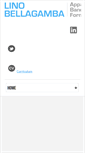 Mobile Screenshot of linobellagamba.it
